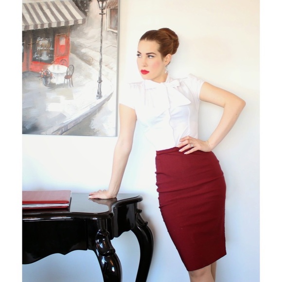 *SOLD* Heart of Haute Estelle Blouse - White - Picture 12 of 12